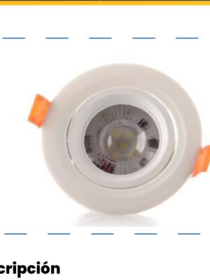 Panel LED Redondo Incrustar 7W Luz Cálida 3000K — Mercury Panel LED Redondo Incrustar 7W Luz Cálida 3000K — Mercury