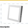 MERCURY Panel Sobreponer 10" 24W