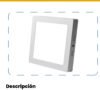 MERCURY Panel Sobreponer 10" 24W MERCURY Panel Sobreponer 10" 24W