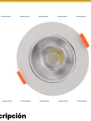 Panel LED Redondo Incrustar 5W Luz Cálida 3000K — Mercury Panel LED Redondo Incrustar 5W Luz Cálida 3000K — Mercury