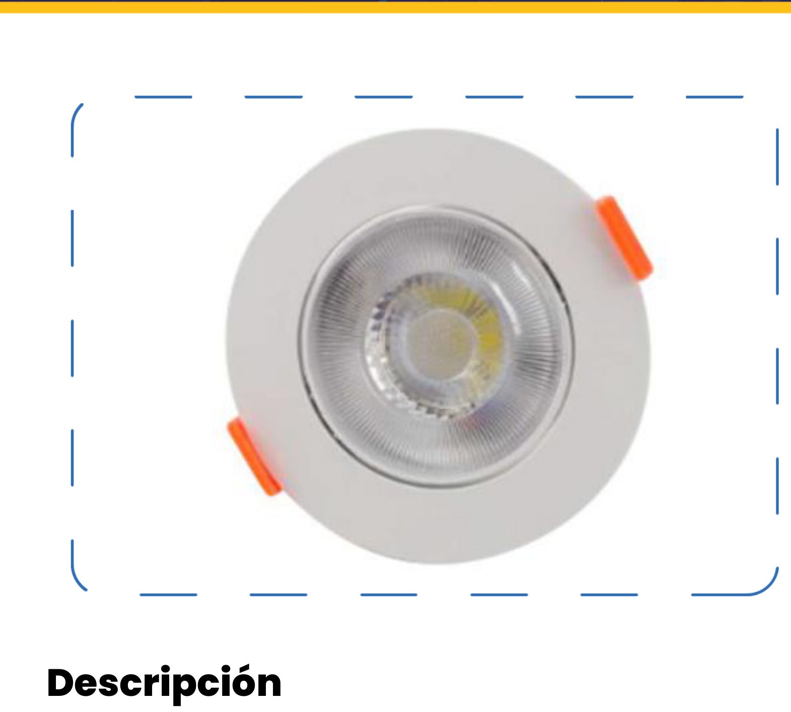 Panel LED 5W de incrustar