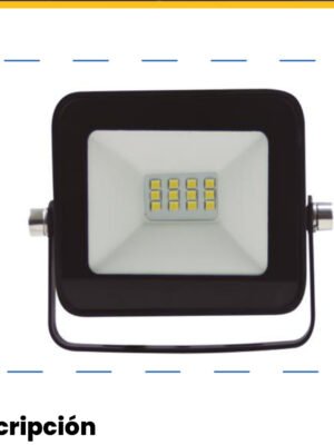 Reflector LED Exterior 10W RGB Multicolor IP65 — Mercury