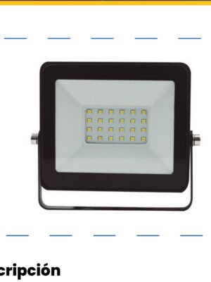 Reflector LED Exterior 20W RGB Multicolor IP65 — Mercury