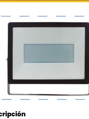 Reflector LED Exterior 200W RGB Multicolor IP65 — Mercury