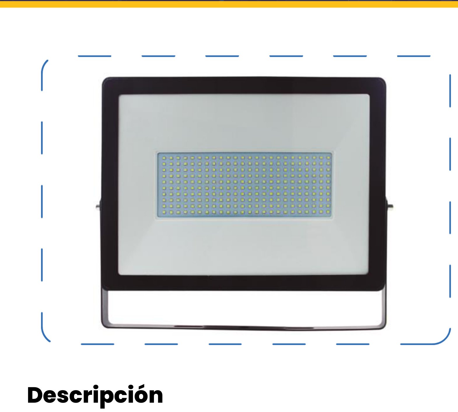 Reflector LED Exterior 200W RGB Multicolor IP65 — Mercury