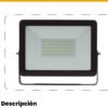 Reflector LED Exterior 50W Luz Cálida 3000K IP65 — Mercury Reflector LED Exterior 50W Luz Cálida 3000K IP65 — Mercury