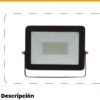 Reflector LED Exterior 50W Luz Azul IP65 — Mercury Reflector LED Exterior 50W Luz Azul IP65 — Mercury