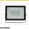 Reflector LED Exterior 50W Luz Verde IP65 — Mercury