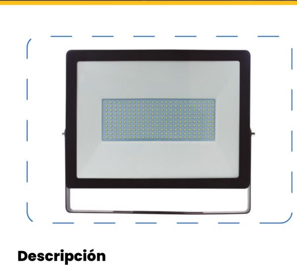 Reflector LED Exterior 100W RGB Multicolor IP65 — Mercury Reflector LED Exterior 100W RGB Multicolor IP65 — Mercury