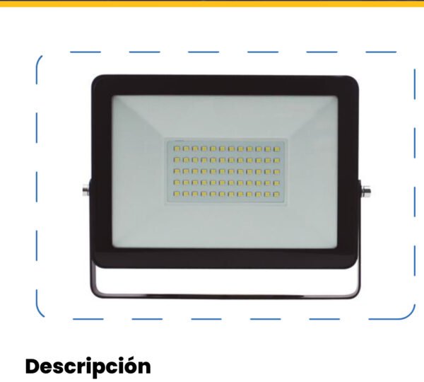 Reflector LED Exterior 100W Luz Verde IP65 — Mercury Reflector LED Exterior 100W Luz Verde IP65 — Mercury
