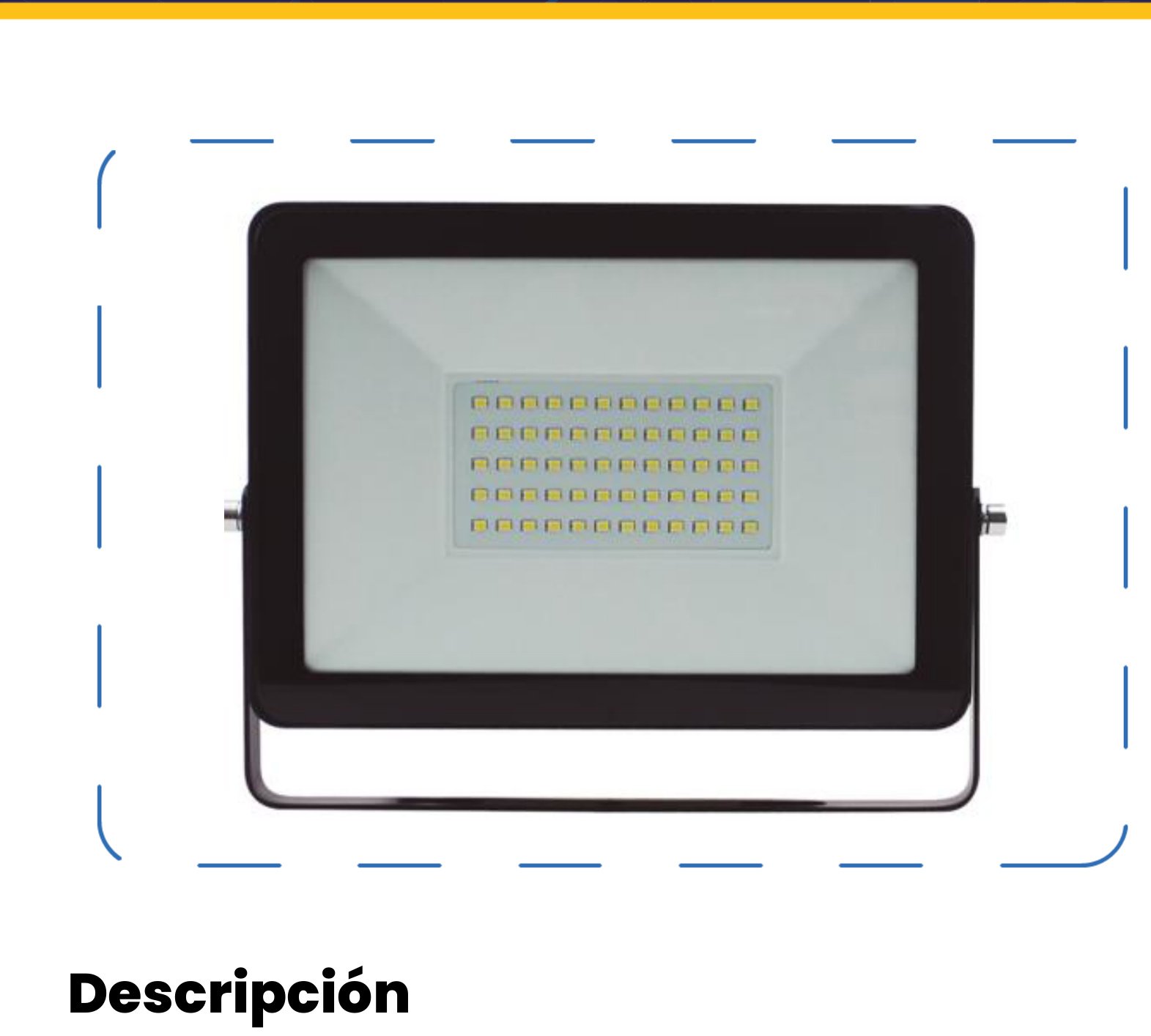 Reflector LED Exterior 100W Luz Verde IP65 — Mercury