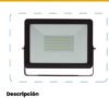 Reflector LED Exterior 100W Luz Roja IP65 — Mercury