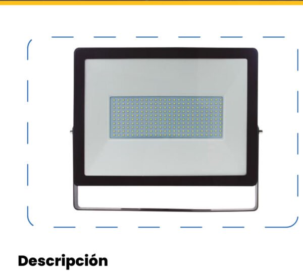 Reflector LED Exterior 200W Luz Verde IP65 — Mercury Reflector LED Exterior 200W Luz Verde IP65 — Mercury