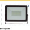 Reflector LED Exterior 50W con Sensor de Movimiento IP65 — Mercury