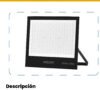 Reflector LED Exterior 200W Luz Fría 6500K IP65 — Mercury Home Plus