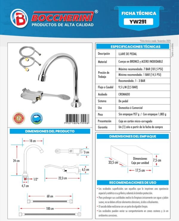 llave-de-pedal-cuerpo-en-bronce-y-acero-inoxidable-acabado-cromado-ficha-tecnica Ficha técnica Llave de Pedal Cuerpo en Bronce y Acero Inoxidable Acabado Cromado