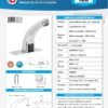 llave-lavamanos-de-sensor-en-zinc-cuello-semicurvo-cromada-ficha-tecnica Ficha técnica Llave Lavamanos de Sensor en Zinc Cuello Semicurvo Cromada