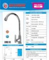 Ficha técnica Llave Sencilla Meson Lavaplatos Cuerpo ABS Manija Tipo Palanca