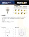 Ficha técnica MERCURY Bombillo LED 20W E27