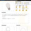 mercury-bombillo-led-3w-e27-ficha-tecnica Ficha técnica MERCURY Bombillo LED 3W E27