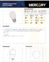 Ficha técnica MERCURY Bombillo LED 3W E27