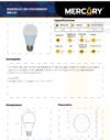 Ficha técnica MERCURY Bombillo LED CON Sensor 9W