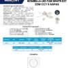 mercury-bombillo-led-con-ventilador-22w-ficha-tecnica Ficha técnica MERCURY Bombillo LED CON Ventilador 22W