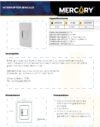 Ficha técnica MERCURY Interruptor Sencillo Conmutable Blanco
