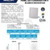 Ficha técnica MERCURY Panel Incrustar 4" 6W