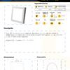 Ficha técnica MERCURY Panel Sobreponer 10" 24W