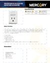 Ficha técnica MERCURY Protector DE Voltaje 10A -1200w
