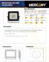 Ficha técnica MERCURY Reflector LED 10W Intemperie