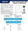 Ficha técnica Panel LED 60X60 48W — Mercury