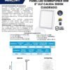 panel-led-cuadrado-sobreponer-18w-mercury-ficha-tecnica Ficha técnica Panel LED Cuadrado Sobreponer 18W — Mercury