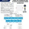 panel-led-frameless-cuadrado-incrustar-18w-mercury-ficha-tecnica Ficha técnica Panel LED Frameless Cuadrado Incrustar 18W — Mercury