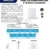 panel-led-frameless-cuadrado-sobreponer-18w-mercury-ficha-tecnica Ficha técnica Panel LED Frameless Cuadrado Sobreponer 18W — Mercury