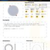 Ficha técnica Panel LED Redondo 18W — Mercury