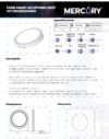Ficha técnica Panel LED Smart WiFi Incrustar 12W — Mercury · Ref TIC20