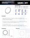 Ficha técnica Panel LED Smart WiFi Incrustar 18W — Mercury