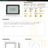 reflector-led-exterior-50w-rgb-multicolor-ip65-mercury-ficha-tecnica Ficha técnica Reflector LED Exterior 50W RGB Multicolor IP65 — Mercury