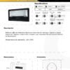 reflector-led-exterior-600w-luz-fria-6500k-ip65-mercury-ficha-tecnica-1 Ficha técnica Reflector LED Exterior 600W Luz Fría 6500K IP65 — Mercury