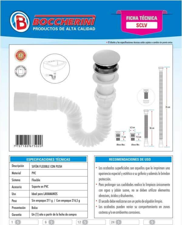 sifon-flexible-con-push-para-lavamanos-ficha-tecnica Ficha técnica Sifon Flexible con Push para Lavamanos