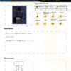 Ficha técnica Spot LED Sobreponer Redondo GU10 Negro — Mercury