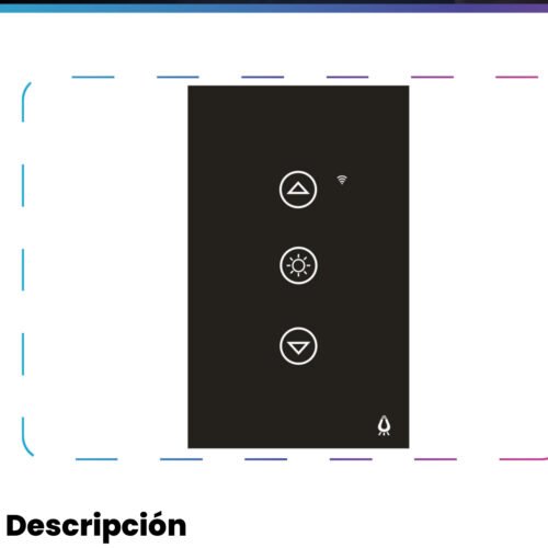 Dimmer Inteligente Negro WiFi — Mercury Smart Home Dimmer Inteligente Negro WiFi — Mercury Smart Home