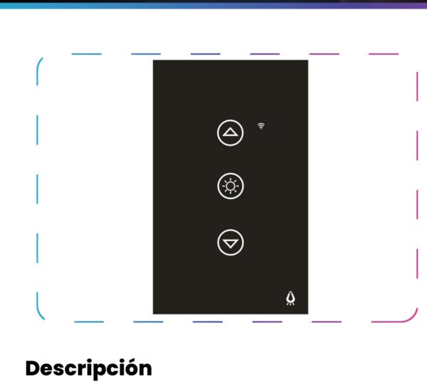 Dimmer Inteligente Negro WiFi — Mercury Smart Home Dimmer Inteligente Negro WiFi — Mercury Smart Home