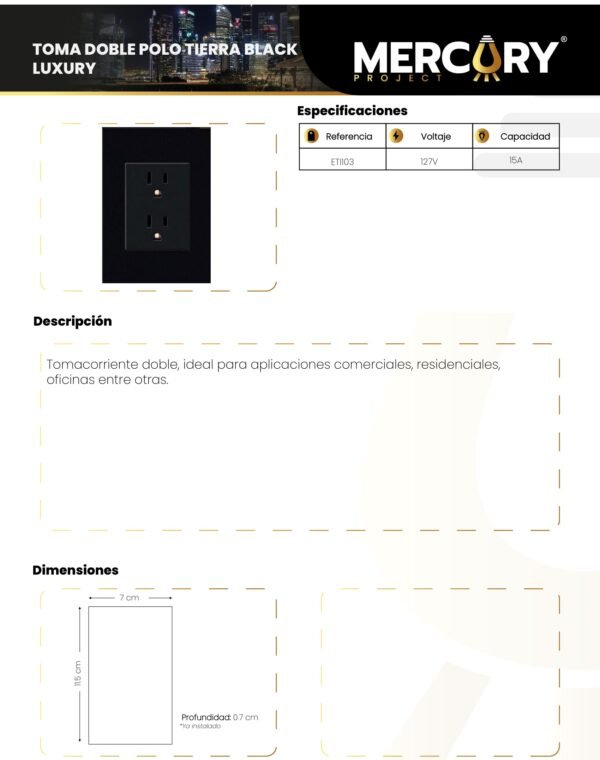 toma-doble-polo-a-tierra-negra-mercury-black-luxury-ficha-tecnica Ficha técnica Toma Doble Polo a Tierra Negra — Mercury Black Luxury