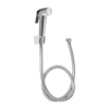 Ducha Bidet en Abs Cromada, Manguera en Acero Inoxidable 1.2 Mts (incluye Soporte en Abs)