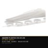 Amarre Plástico en Nylon 40CM x 5MM Blanco x 100 — Mercury