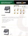 Ficha técnica Aplique Solar 2W con Sensor 3000K — Mercury