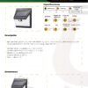 Ficha técnica Aplique Solar 2W con Sensor 6500K — Mercury